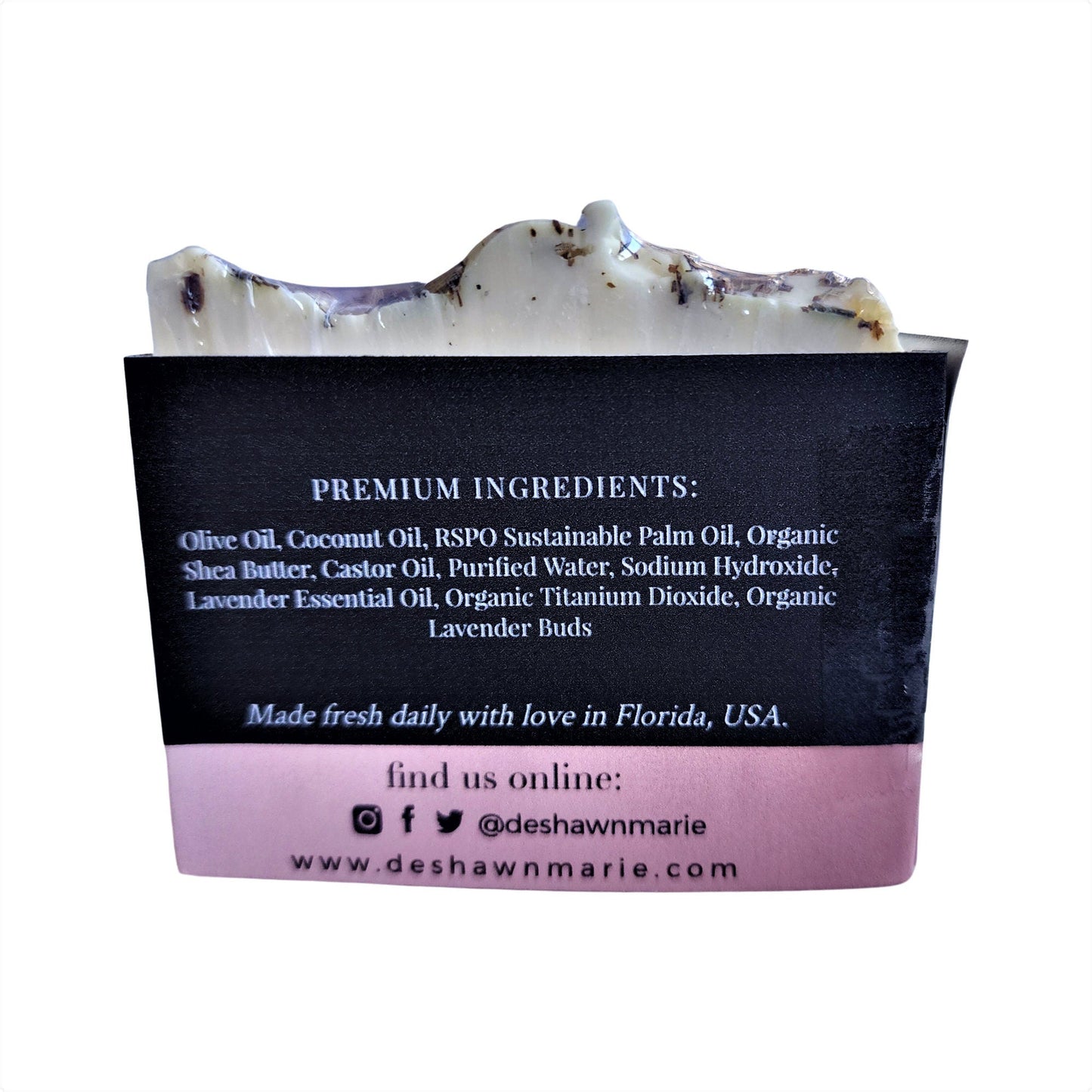 Pure Lavender Essential Oil Soap - Simple. Soothing. Sublime - 100% Pure French Lavender essential oil - Lavender buds gently exfoliate while adding beauty and texture .