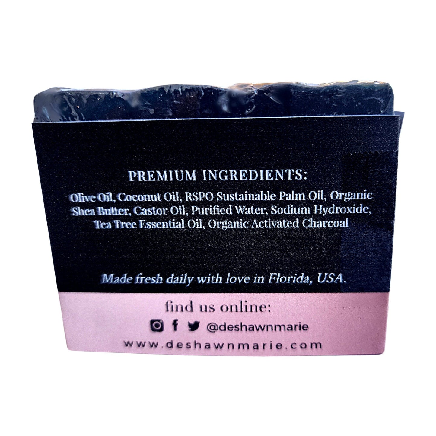 Tea Tree Charcoal Soap – Deep Detox, Pure Revival - Best defense against buildup, breakouts, and impurities. Designed to clarify and rejuvenate.