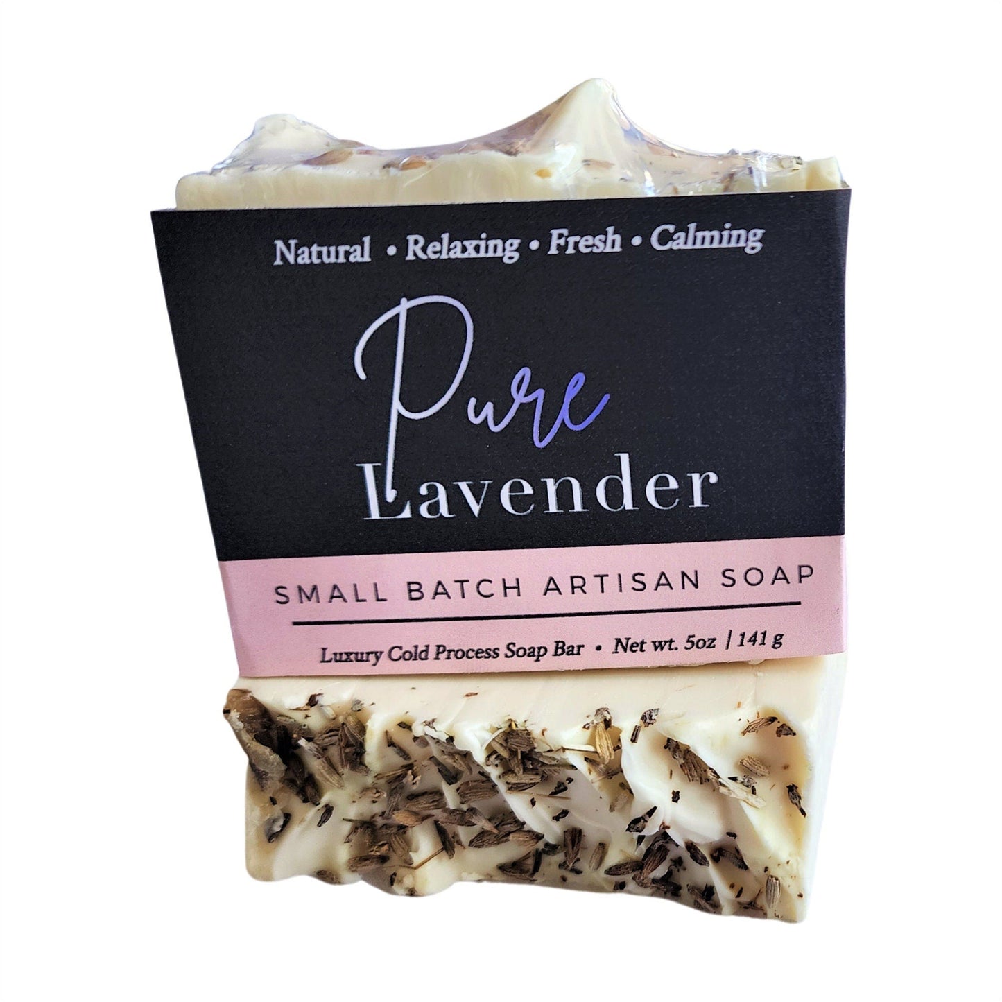 Pure Lavender Essential Oil Soap - Simple. Soothing. Sublime - 100% Pure French Lavender essential oil - Lavender buds gently exfoliate while adding beauty and texture .