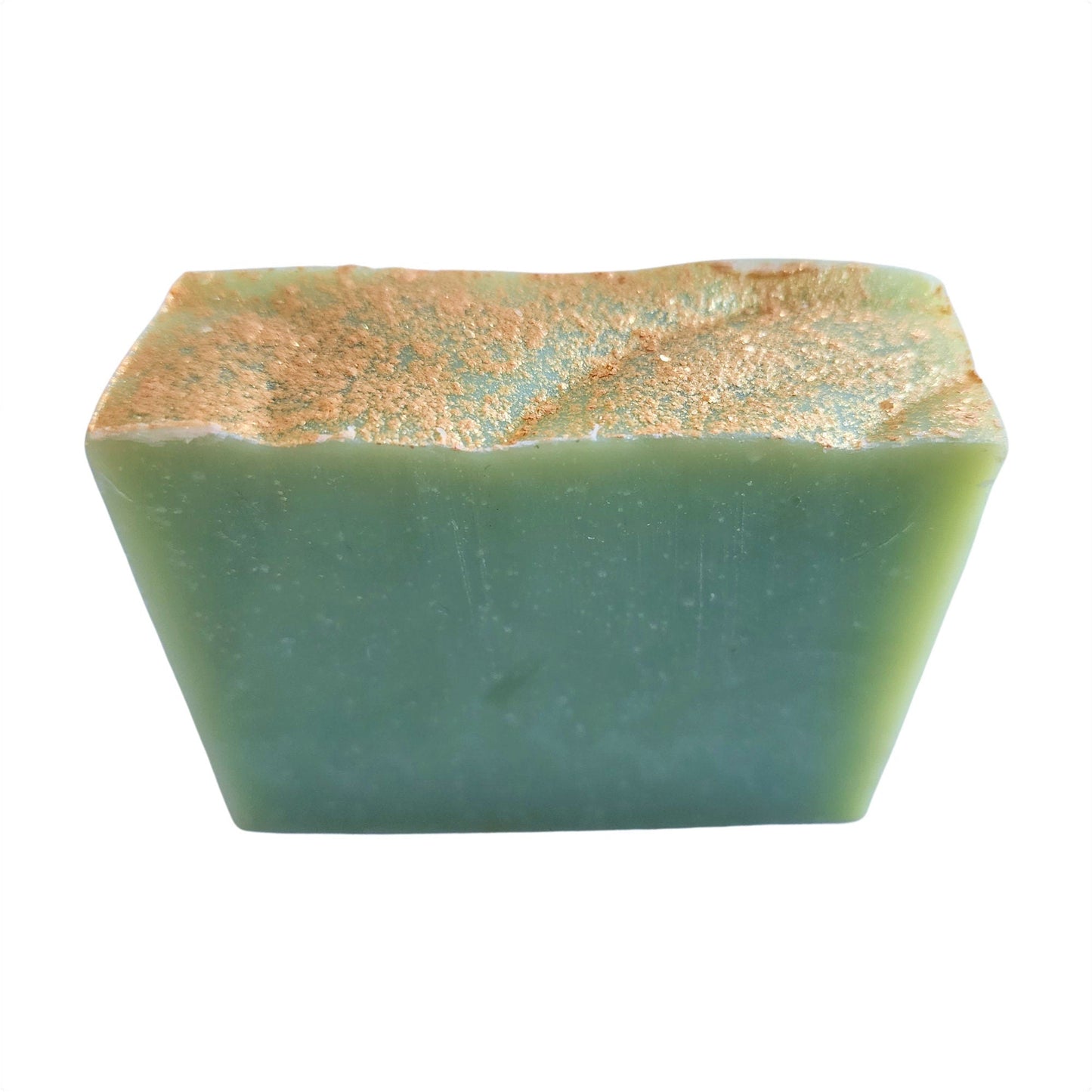 Sparkling Apple Soap captures the bright, invigorating scent of orchard-fresh apples with the fizzy essence of sparkling cider.