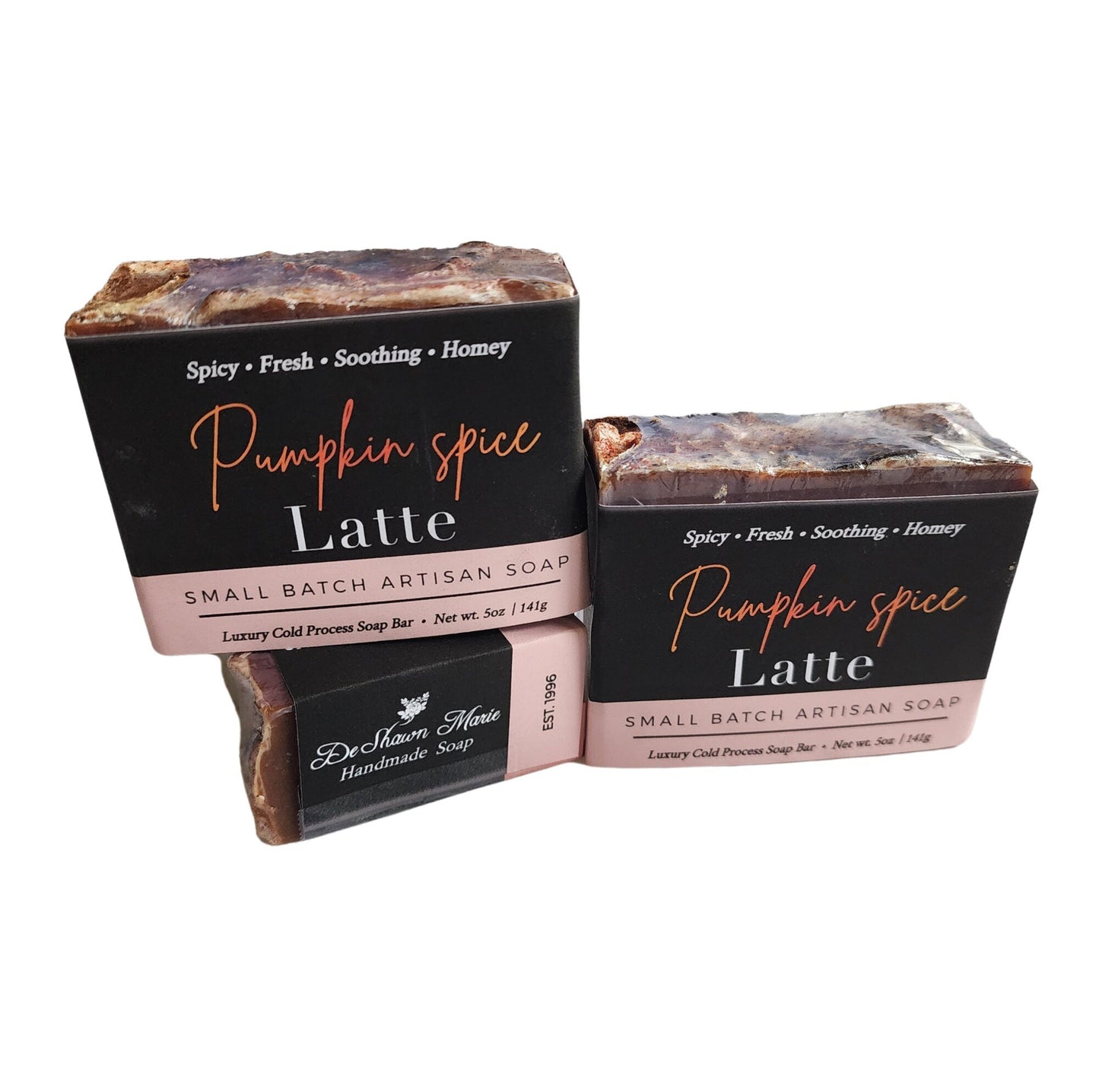 Pumpkin Spice Latte Soap β Cozy Comfort in Every Lather handcrafted cold process bar blends creamy pumpkin, cinnamon & clove