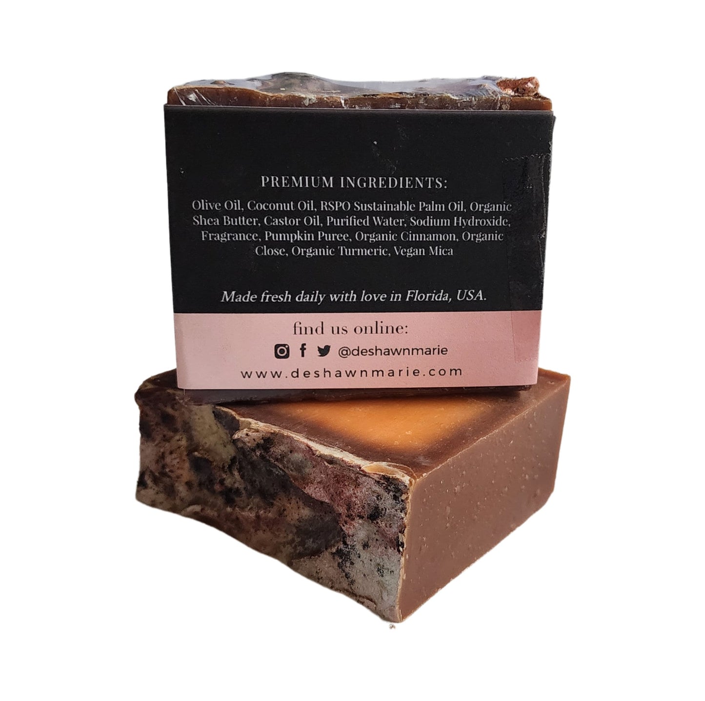 Pumpkin Spice Latte Soap β Cozy Comfort in Every Lather handcrafted cold process bar blends creamy pumpkin, cinnamon & clove