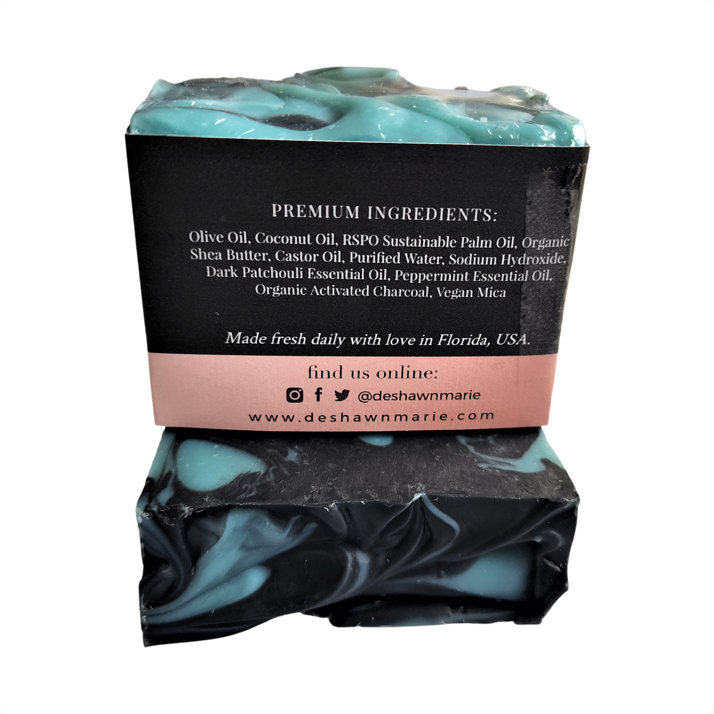 Patchouli Mint Soap - Fresh. Earthy. Powerfully Rejuvenating. - Invigorating mint meets earthy patchouli in a perfectly balanced aroma.