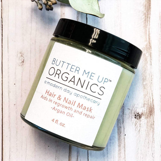 Nourish & Strengthen Hair + Nail Mask – Organic Botanical Blend for Growth & Repair