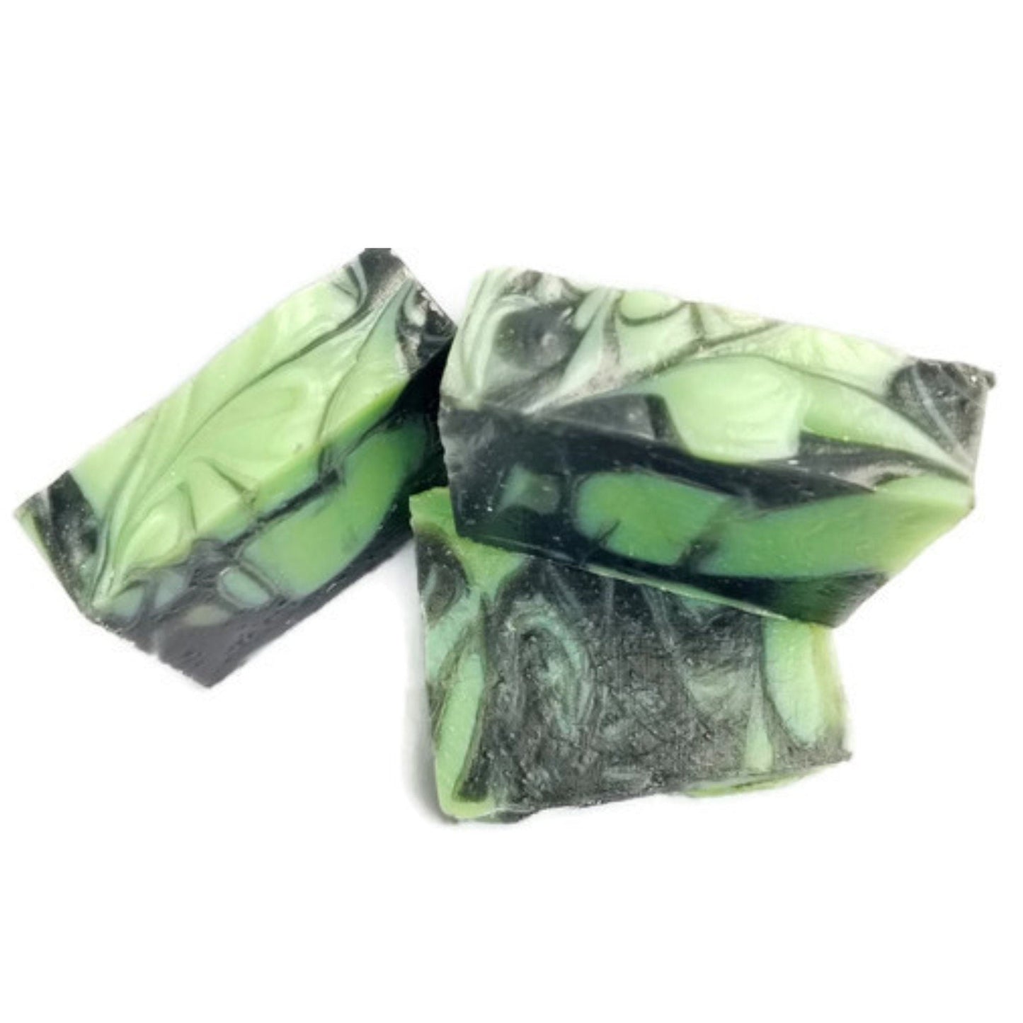 Rosemary Lime Soap - Invigorate your senses and nourish your skin - with French green clay and activated charcoal.