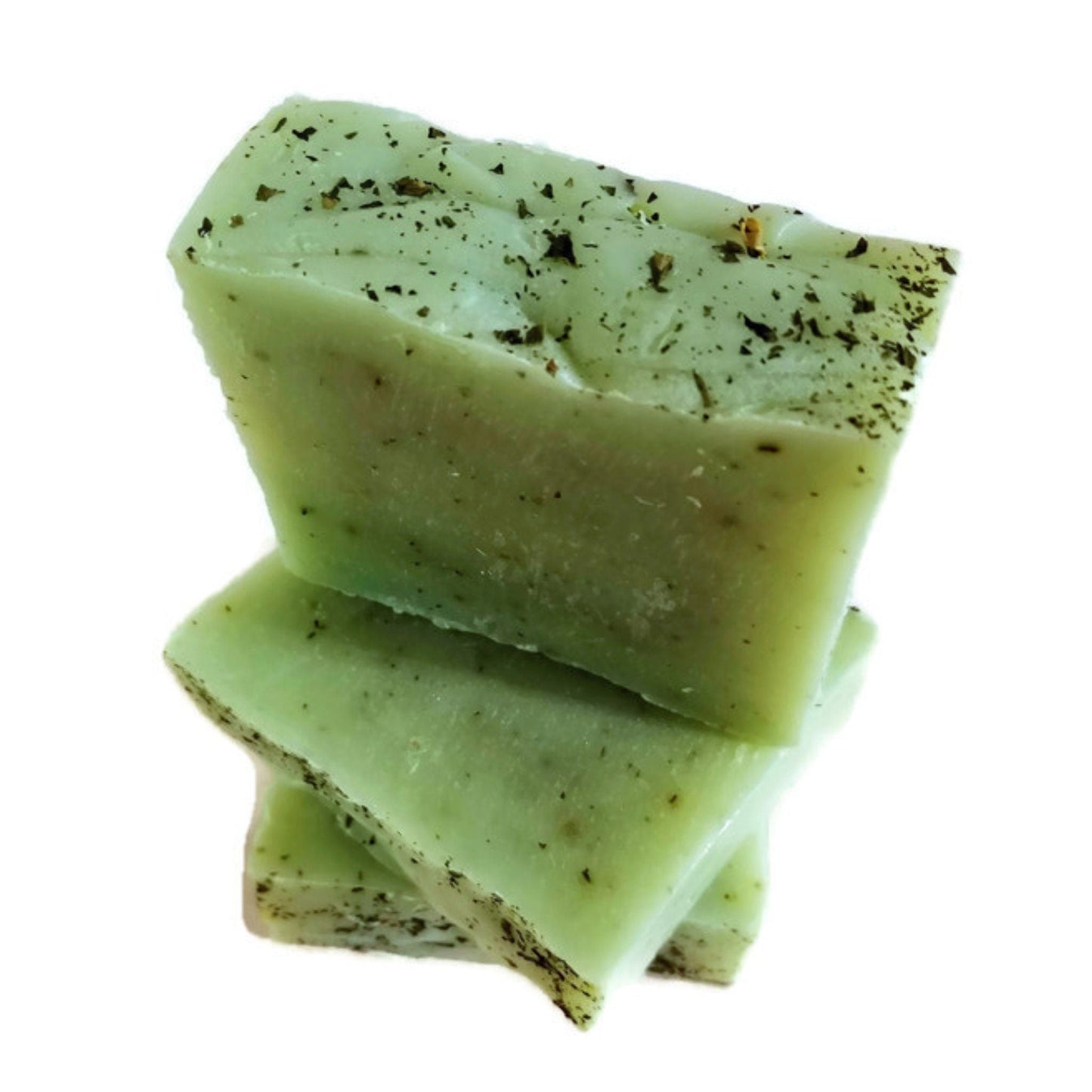 Spearmint Eucalyptus Soap - Energizing. Cooling. Invigorating. -  Pure spearmint & eucalyptus oils for natural aromatherapy - Cooling sensation on skin for a refreshing cleanse