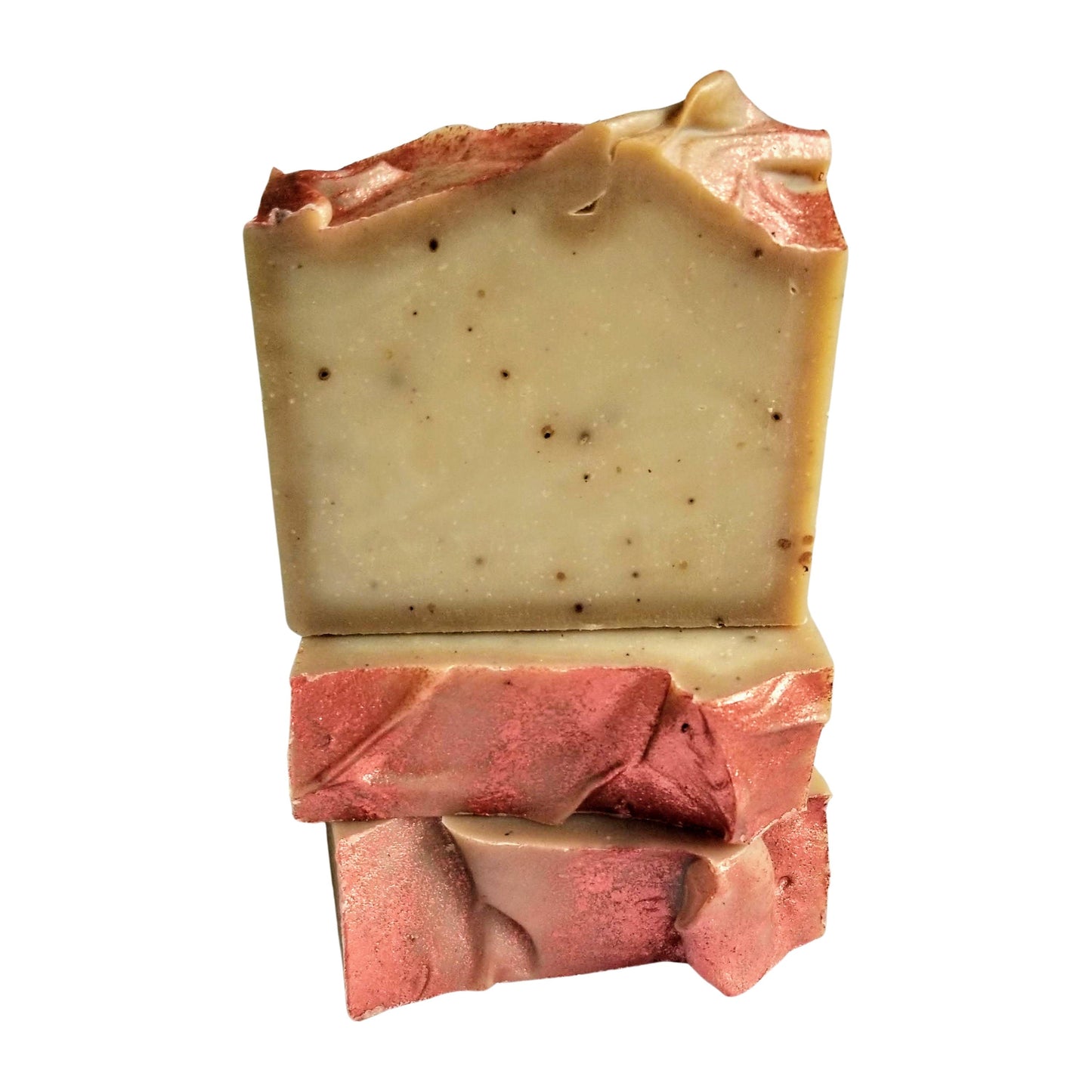 Hot Mocha Coffee Soap - Real coffee grounds for gentle exfoliation - Raw cocoa adds richness and skin-loving benefits - Naturally darkens over time into a rich brown with coppery hues