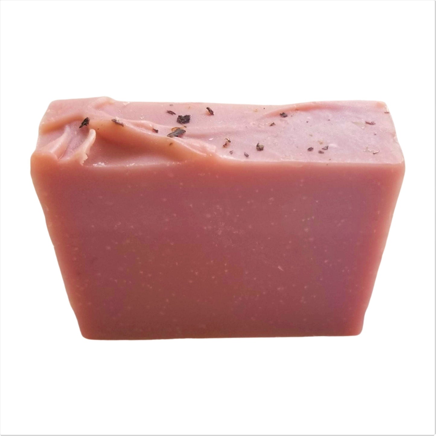Rose Geranium Soap - Romantic floral aroma that uplifts and soothes - calming blend of rose fragrance and geranium essential oil .