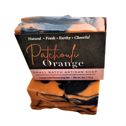 Patchouli Orange Soap Bar – Grounding. Sensual. Irresistible - intoxicating blend of rich, grounding patchouli and vibrant, uplifting orange.