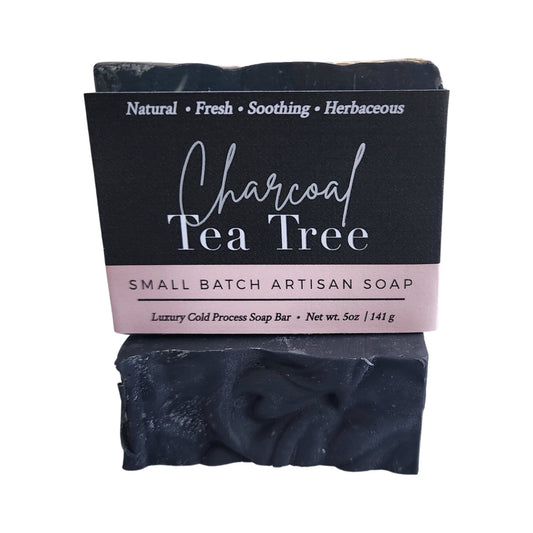 Tea Tree Charcoal Soap – Deep Detox, Pure Revival - Best defense against buildup, breakouts, and impurities. Designed to clarify and rejuvenate.