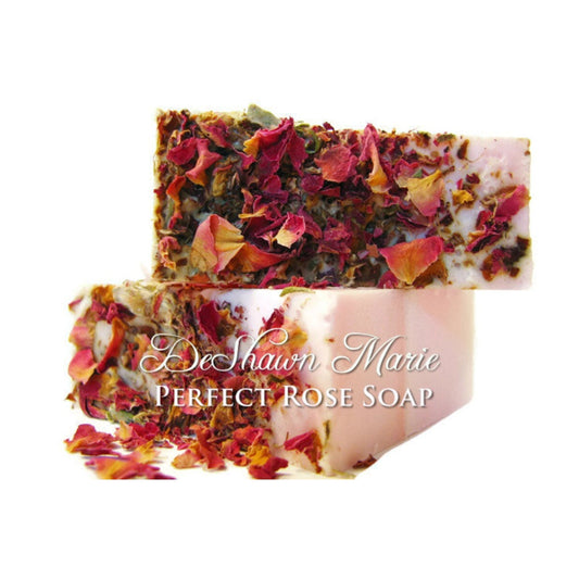 Perfect Rose Soap - elegant, soft, and utterly luxurious. With a classic floral scent that’s true to the bloom.