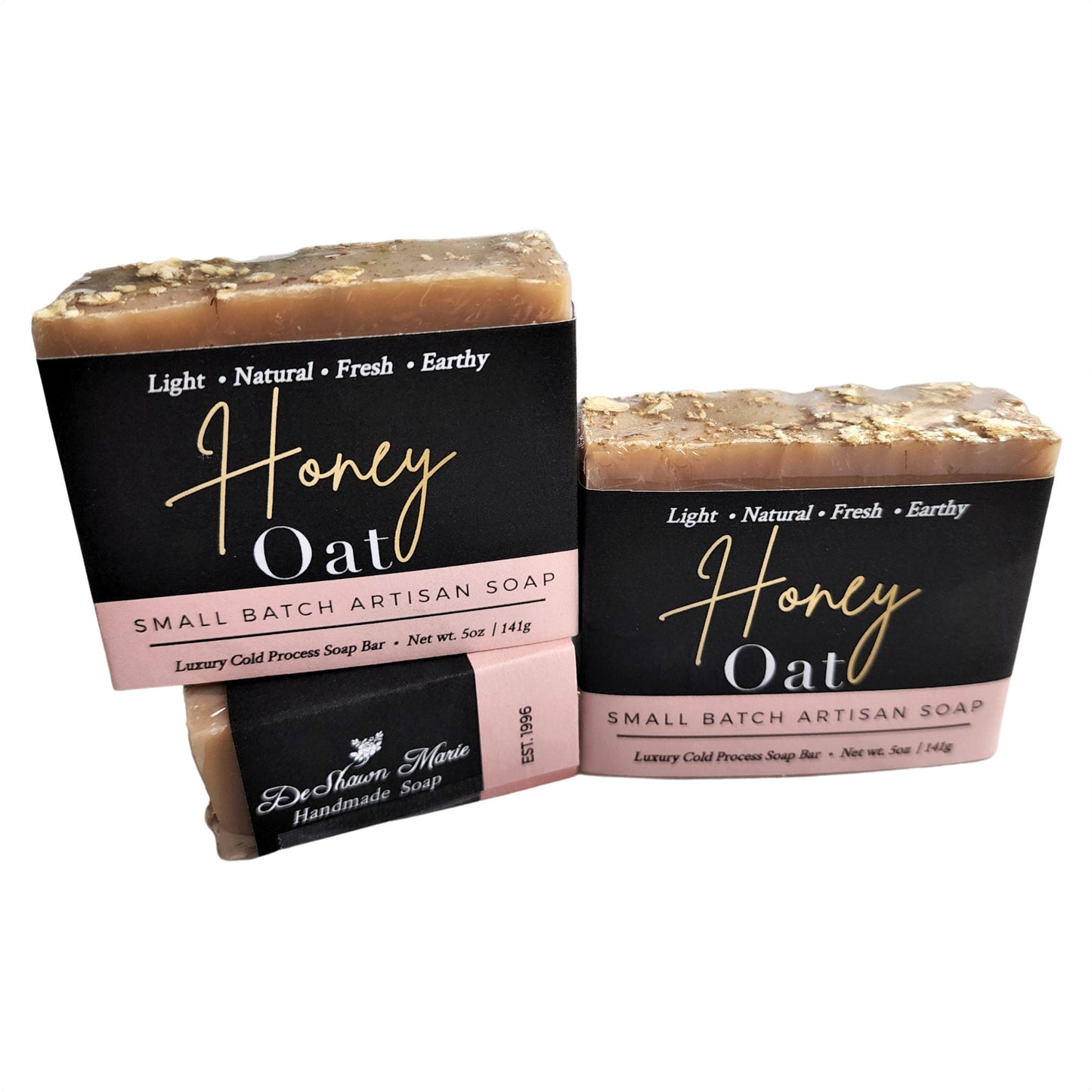 Honey Oat Soap – Gentle Comforting Classic - for gentle daily cleanser creamy, skin-loving lather makes every wash feel like a quiet indulgence—hydrating, calming, and simply clean.