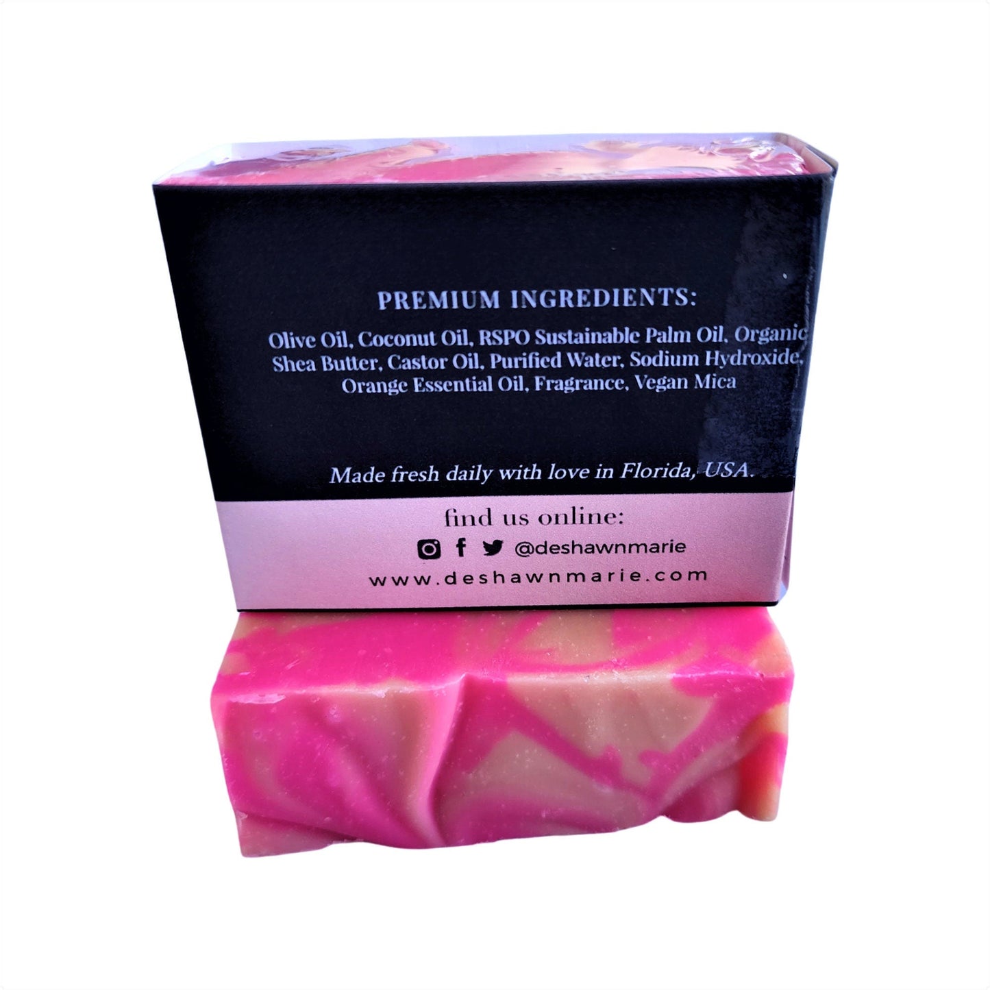Orange Blossom Soap -  Delicately floral and citrusy - by the intoxicating scent of millions of white blossoms filling the spring air, this soap evokes sunshine, warmth, and romance.
