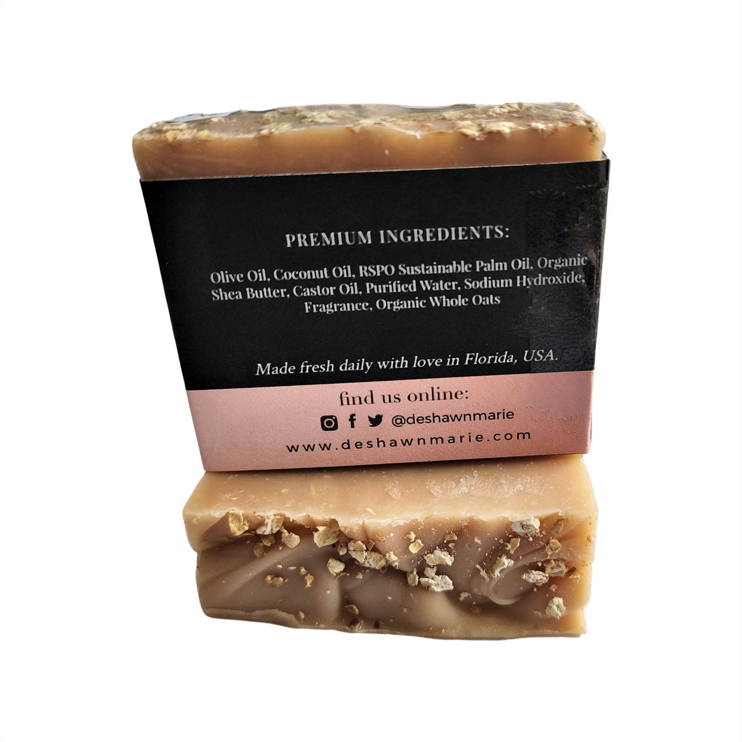 Honey Oat Soap – Gentle Comforting Classic - for gentle daily cleanser creamy, skin-loving lather makes every wash feel like a quiet indulgence—hydrating, calming, and simply clean.