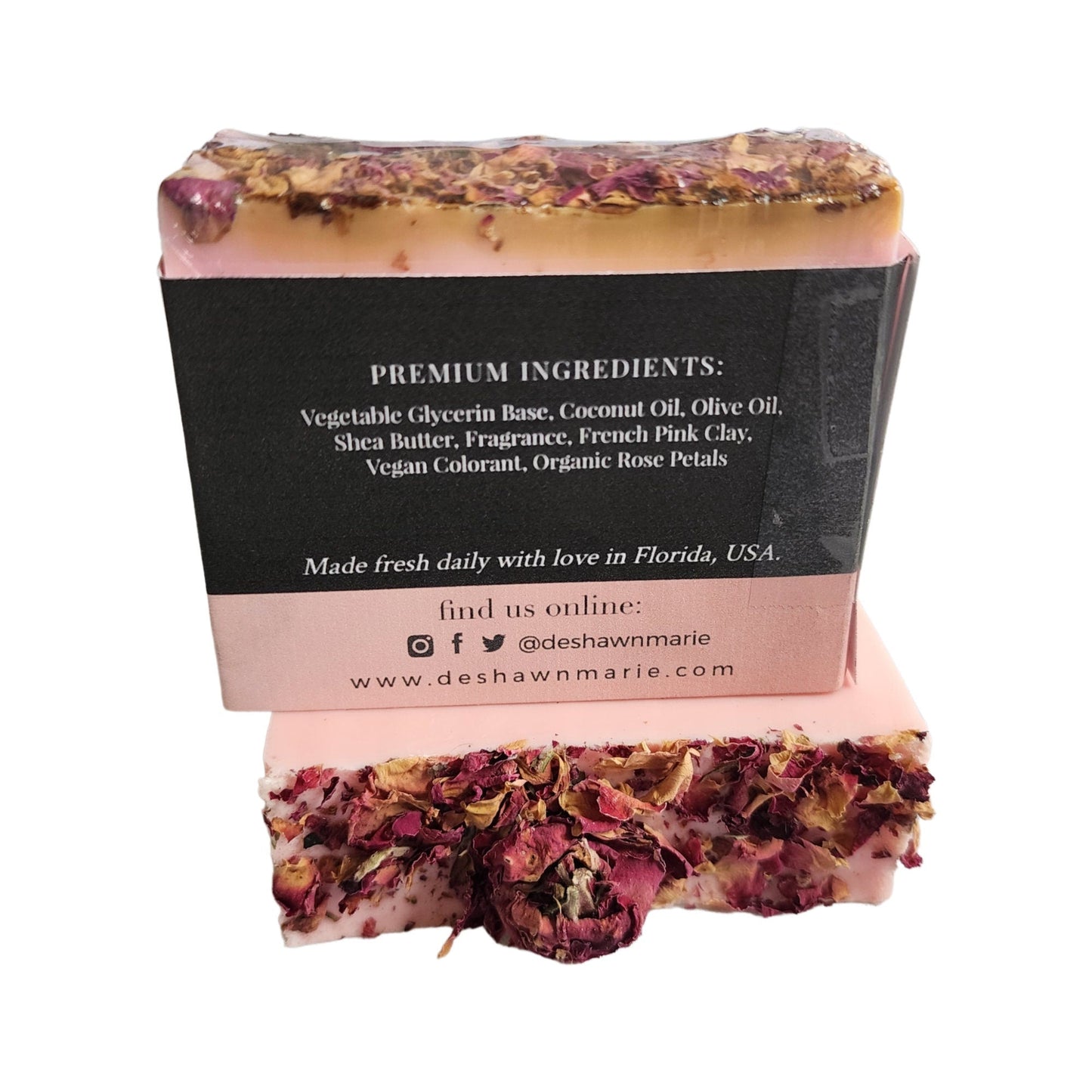 Perfect Rose Soap - elegant, soft, and utterly luxurious. With a classic floral scent that’s true to the bloom.