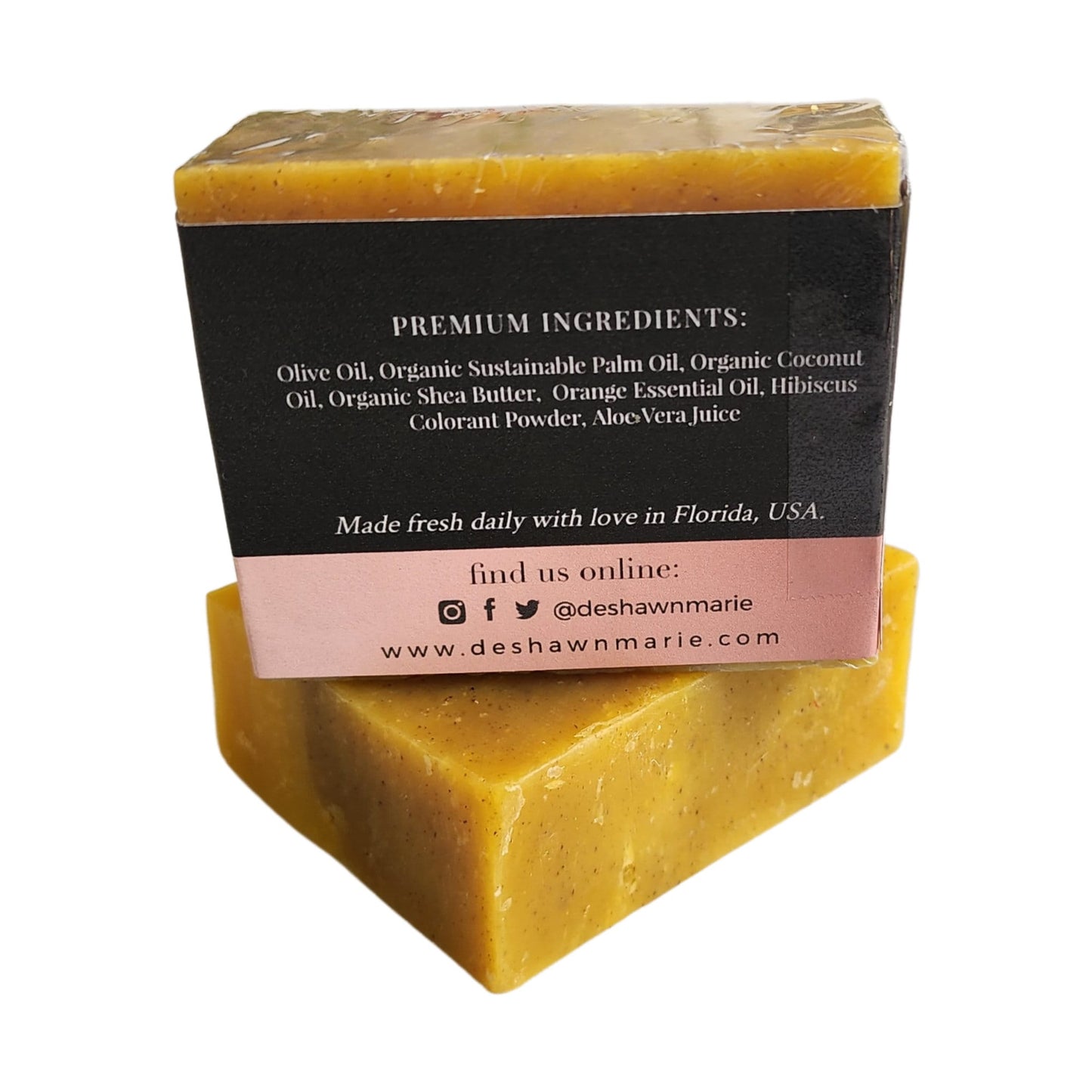 Sun Kissed Orange Soap – Brighten Your Skin - Bursting with the juicy, sweet scent of fresh-squeezed Florida oranges