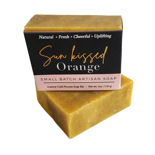 Sun Kissed Orange Soap – Brighten Your Skin - Bursting with the juicy, sweet scent of fresh-squeezed Florida oranges