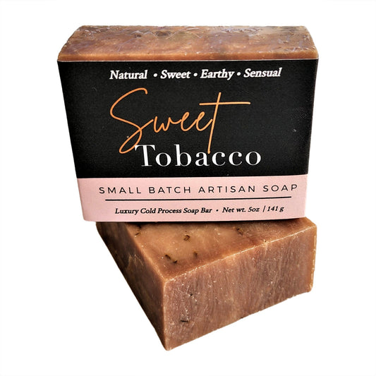 Sweet Tobacco Soap – Warm, Addictive, Skin-Loving - captures the soft, sweet scent of cured tobacco leaf rich, earthy, and slightly smoky with warm caramel undertones.