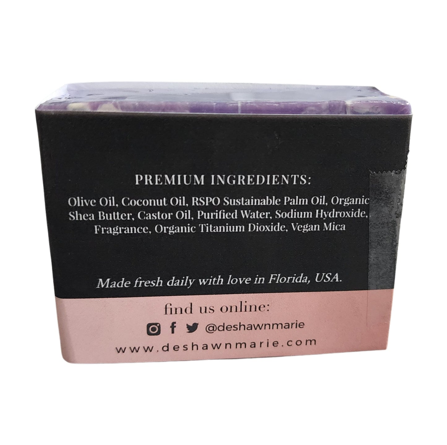 Purple Peach Soap – A Rare Fruit for the Skin is a tribute to nature’s most exotic treasures. Inspired by the rare Indian Blood Cling Peach (also known as the Purple Peach)
