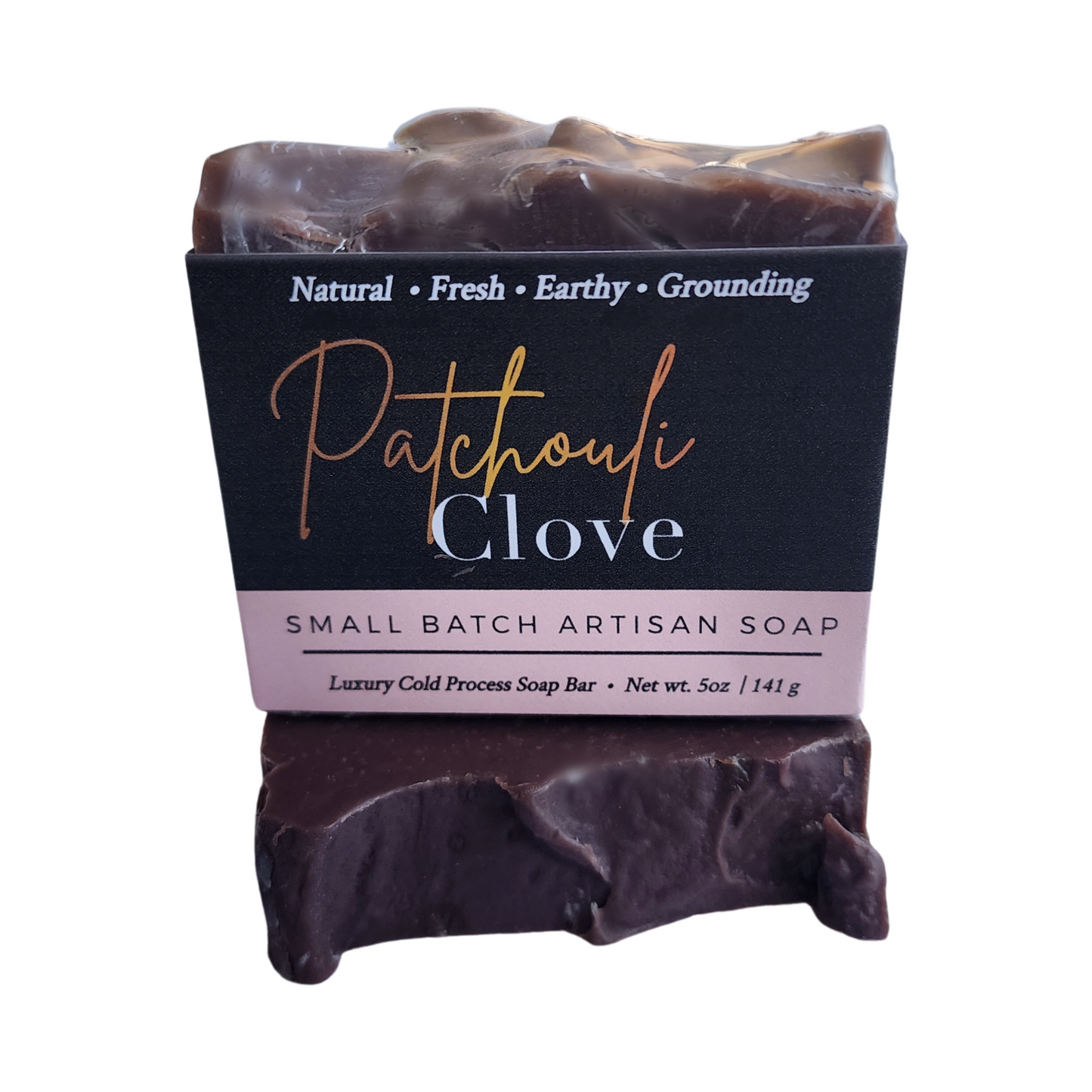 Patchouli Clove Soap - Exotic blend of pure patchouli and clove essential oils - Crafted with organic olive and coconut oils