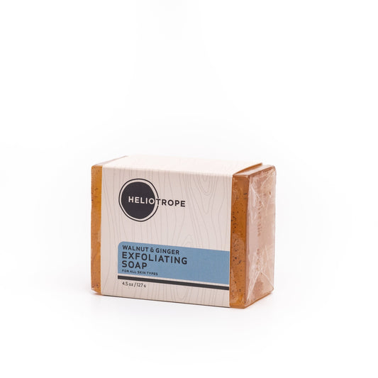 Ginger + Lemongrass Exfoliating Bar – Brighten, Refresh, and Renew - A Silky, Energizing Cleanse with Gentle Exfoliation